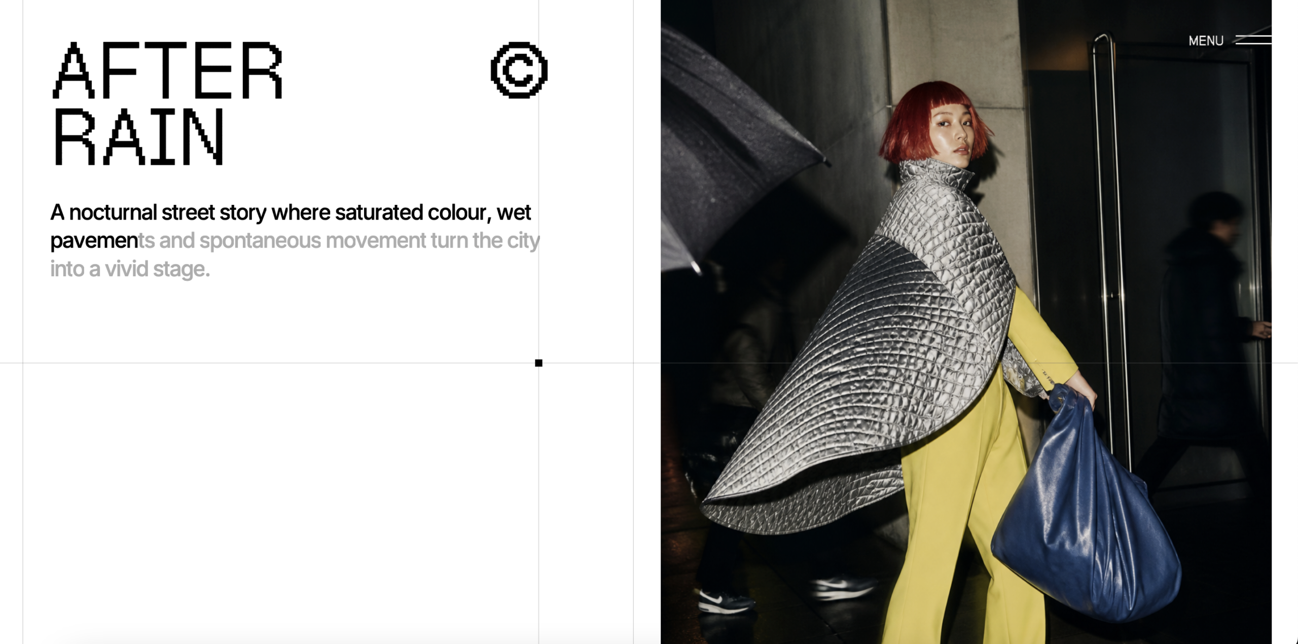 Webdesign éditorial pour Studio Minuit à Paris